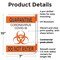 Signmission Quarantine Do Not Enter 1 OSHA Notice Sign, Plastic, 7in W x 10in L, 2PK OS-2PACK-NS-P-710-25576 - alternate 4